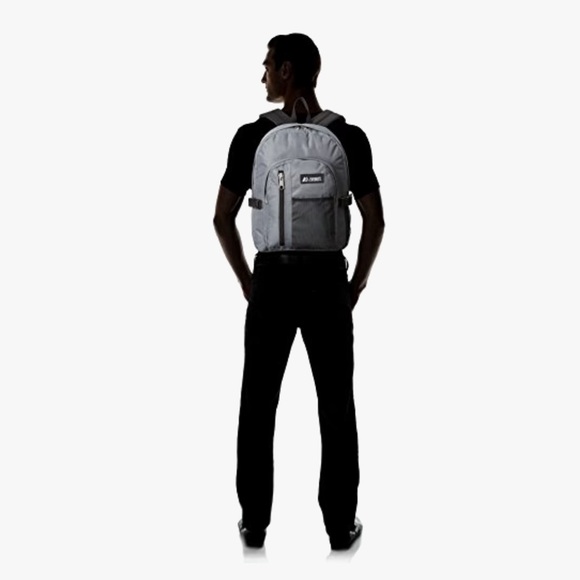 EVEREST NYLON GRAY BACKPACK - Picture 5 of 7